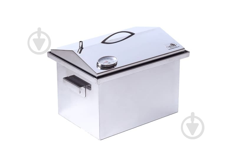 Коптильня Smoke House М DeLux з термометром - фото 1