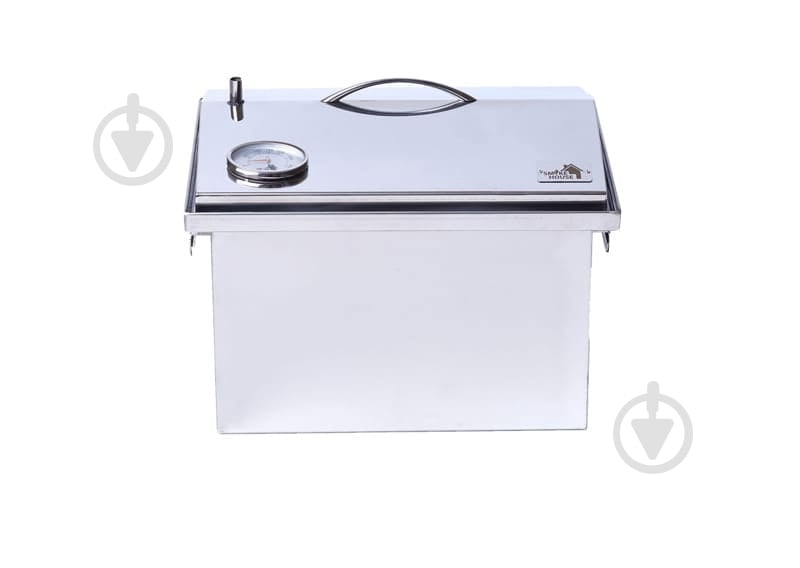 Коптильня Smoke House М DeLux з термометром - фото 4