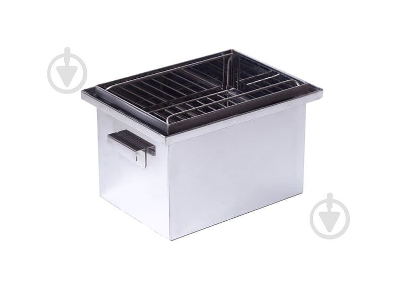 Коптильня Smoke House М DeLux з термометром - фото 3