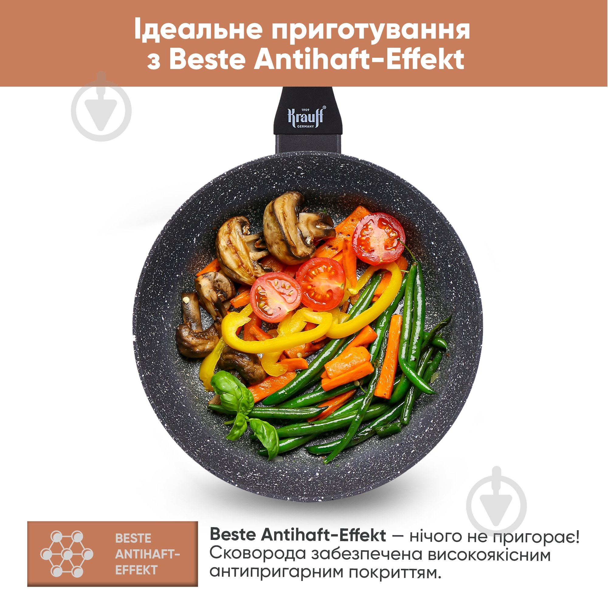 Сковорода Krauff Fry Power 26 см 25-45-128 - фото 4