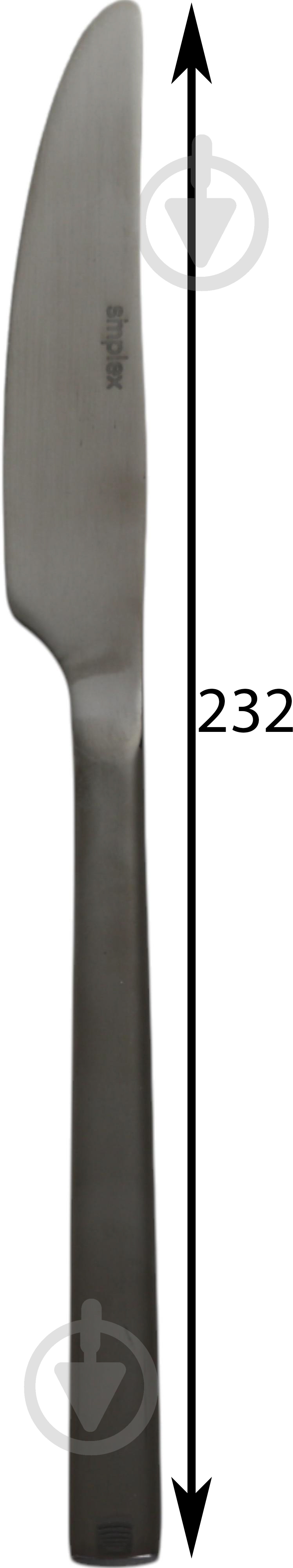 Набор ножей Simplex столовых Dublin Black 2 шт - фото 2 Набор ножей Simplex столовых Dublin Black 2 шт - фото 2