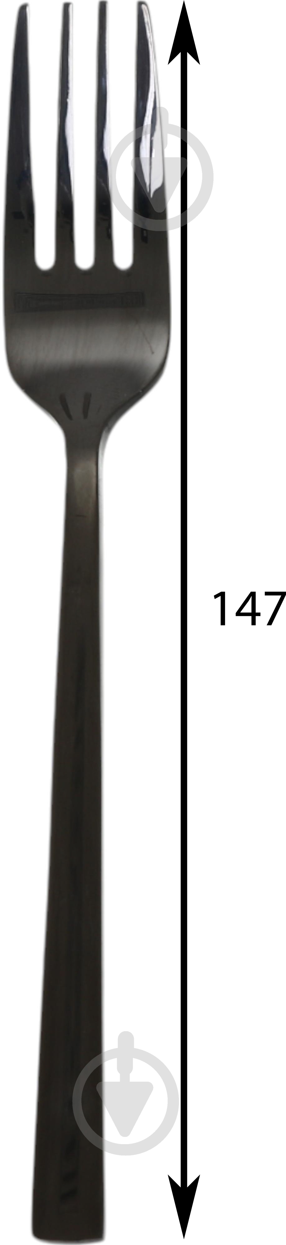 Набор вилок десертных Simplex Dublin Blackи 2 шт - фото 2