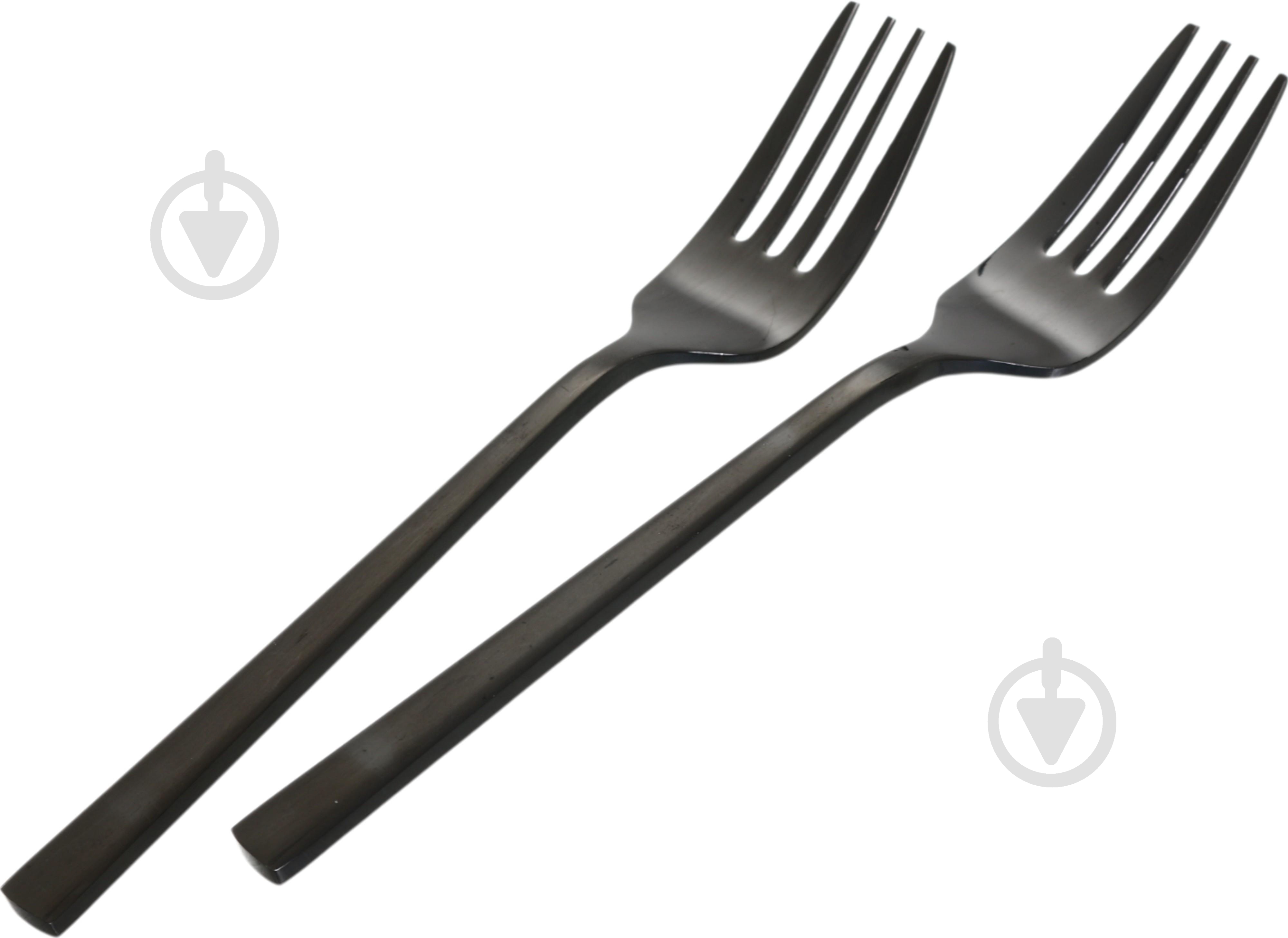 Набор вилок десертных Simplex Dublin Blackи 2 шт - фото 3