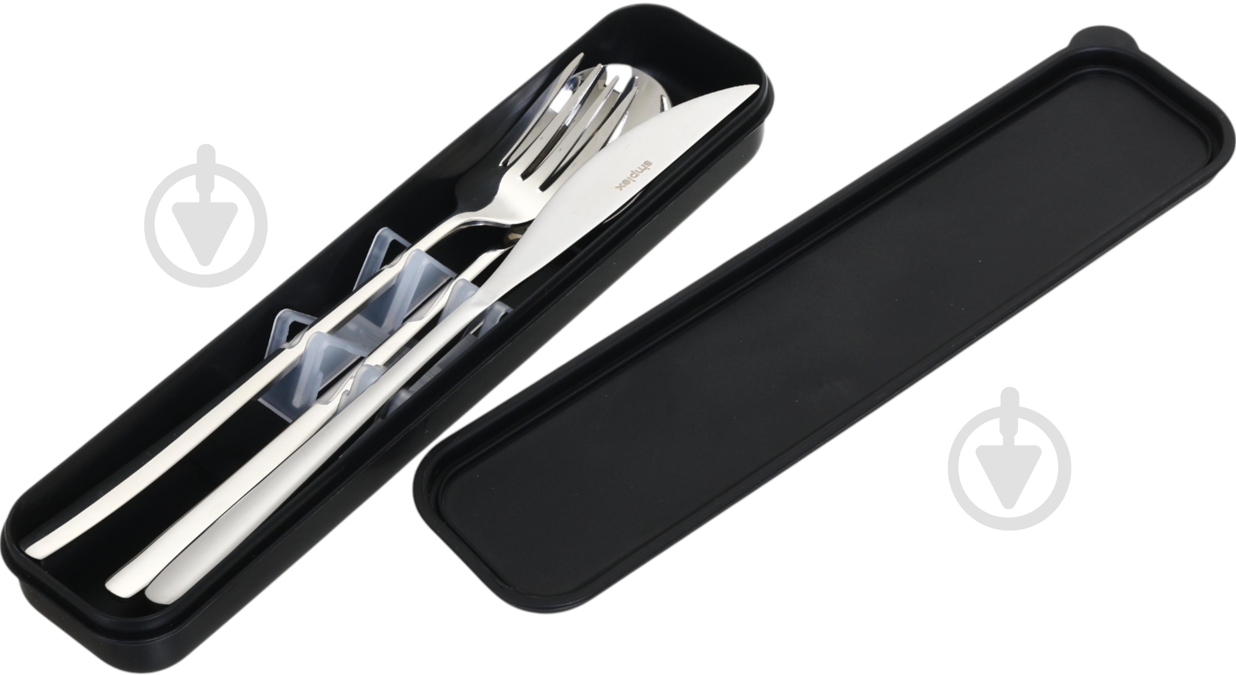 Набор столовых приборов Simplex Take away 3 предмета - фото 8