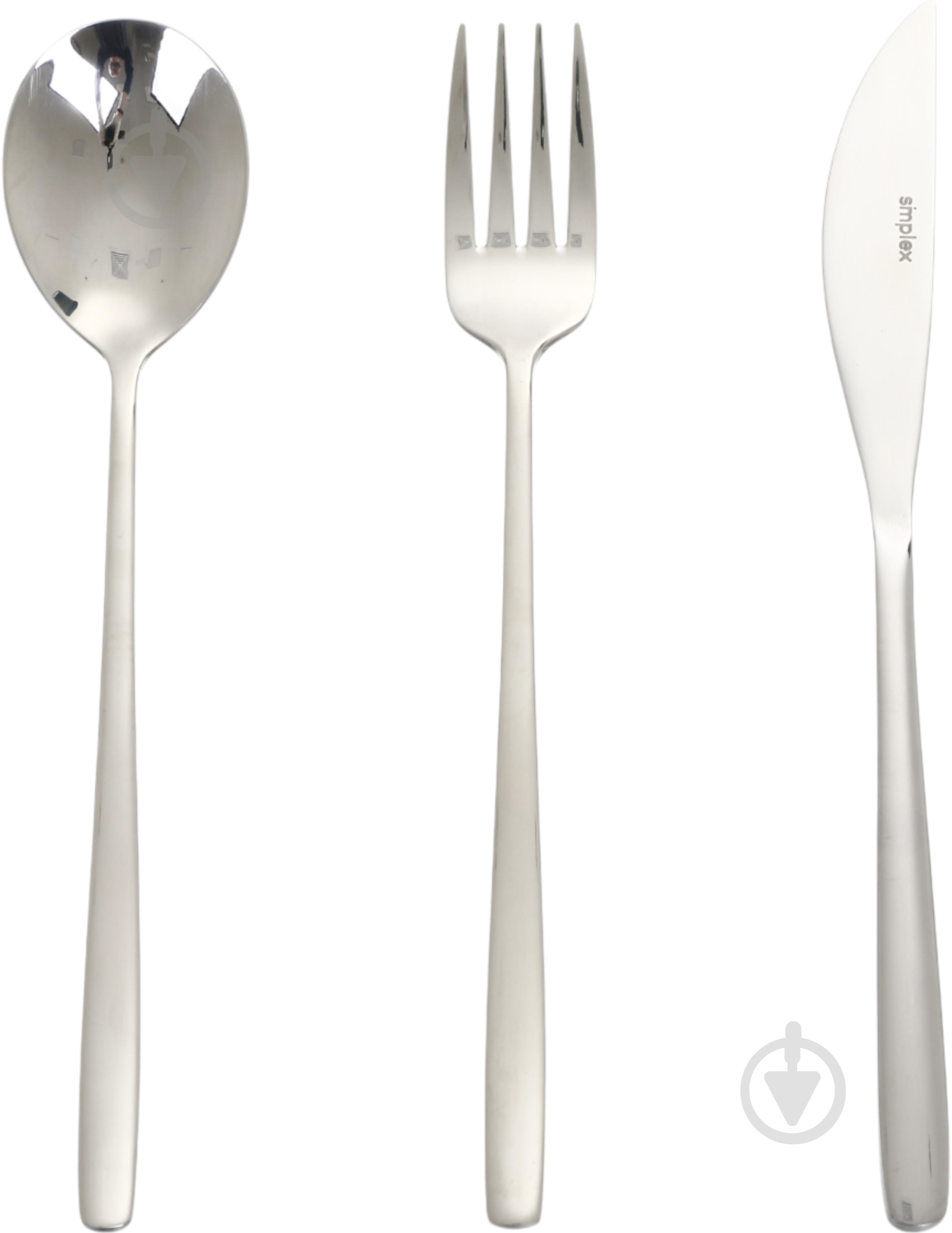 Набор столовых приборов Simplex Take away 3 предмета - фото 6