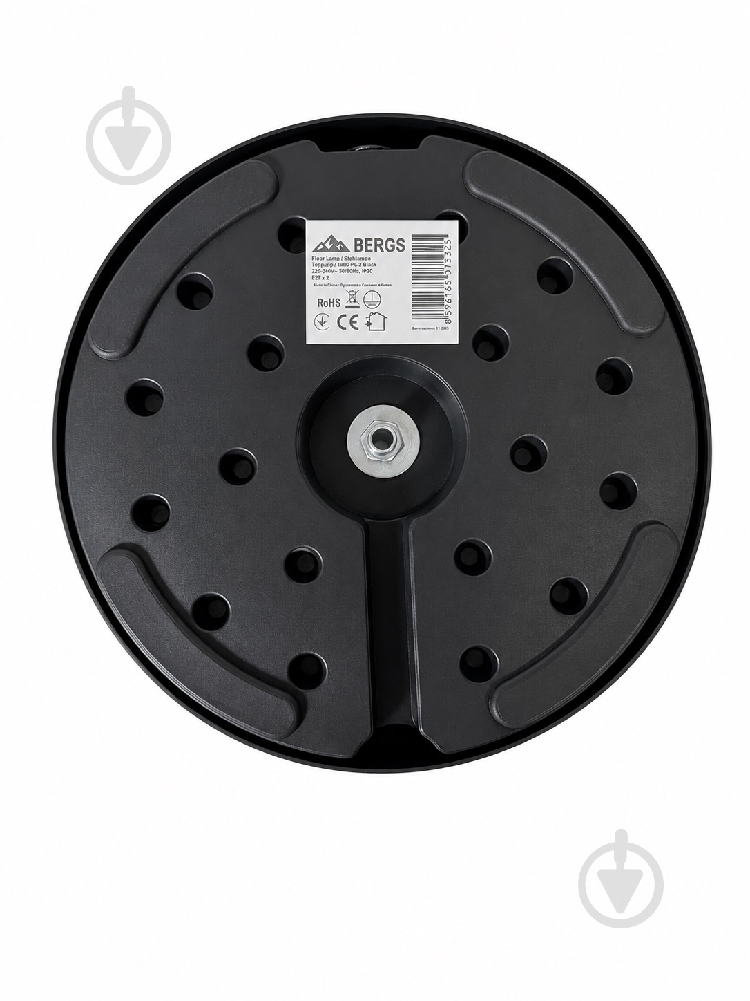 Торшер Bergs 40 Вт Е27 черный 1060-FL-2 Black - фото 11 Торшер Bergs 40 Вт Е27 черный 1060-FL-2 Black - фото 11
