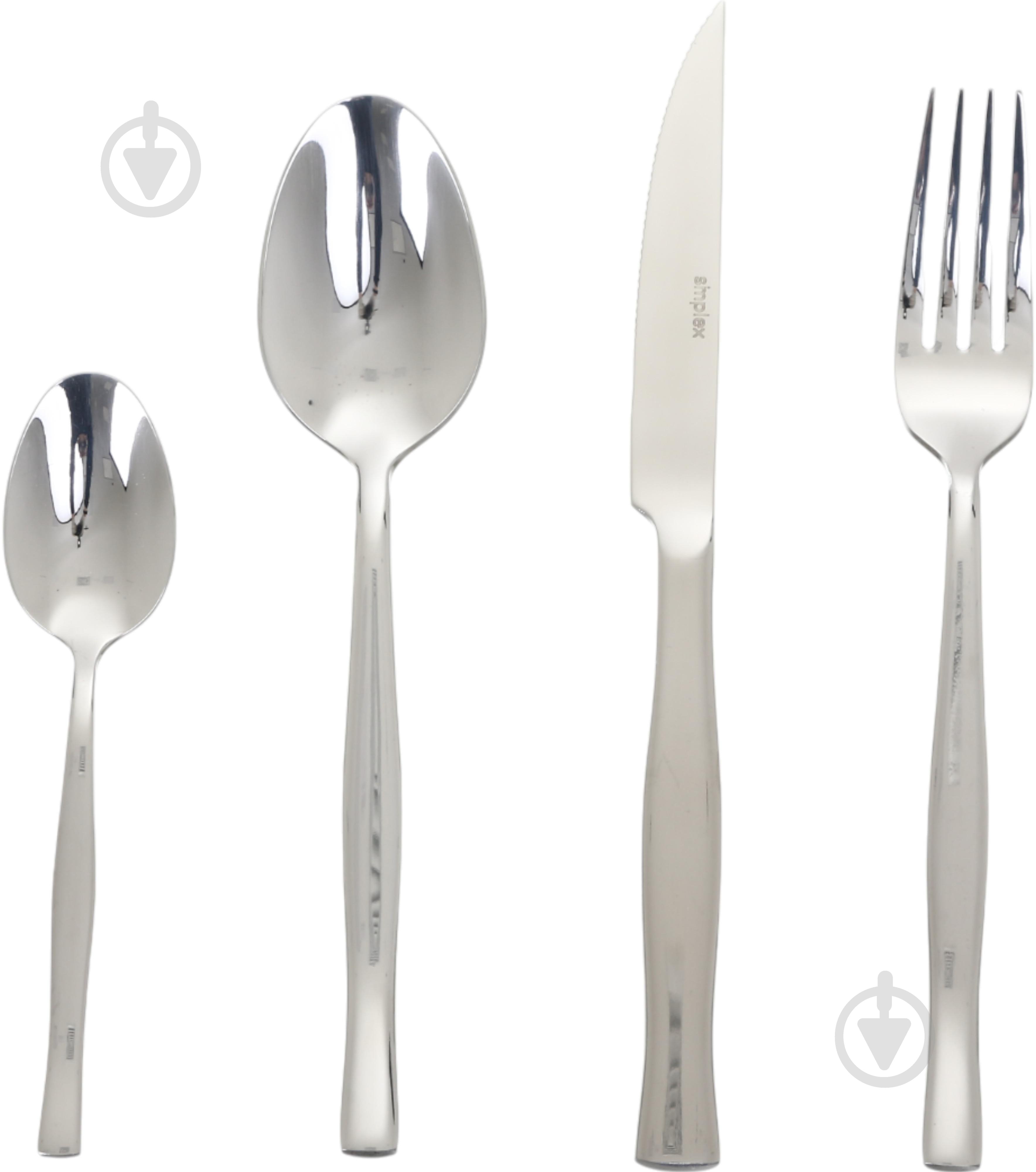Набор столовых приборов Simplex Lili 24 предмета - фото 8