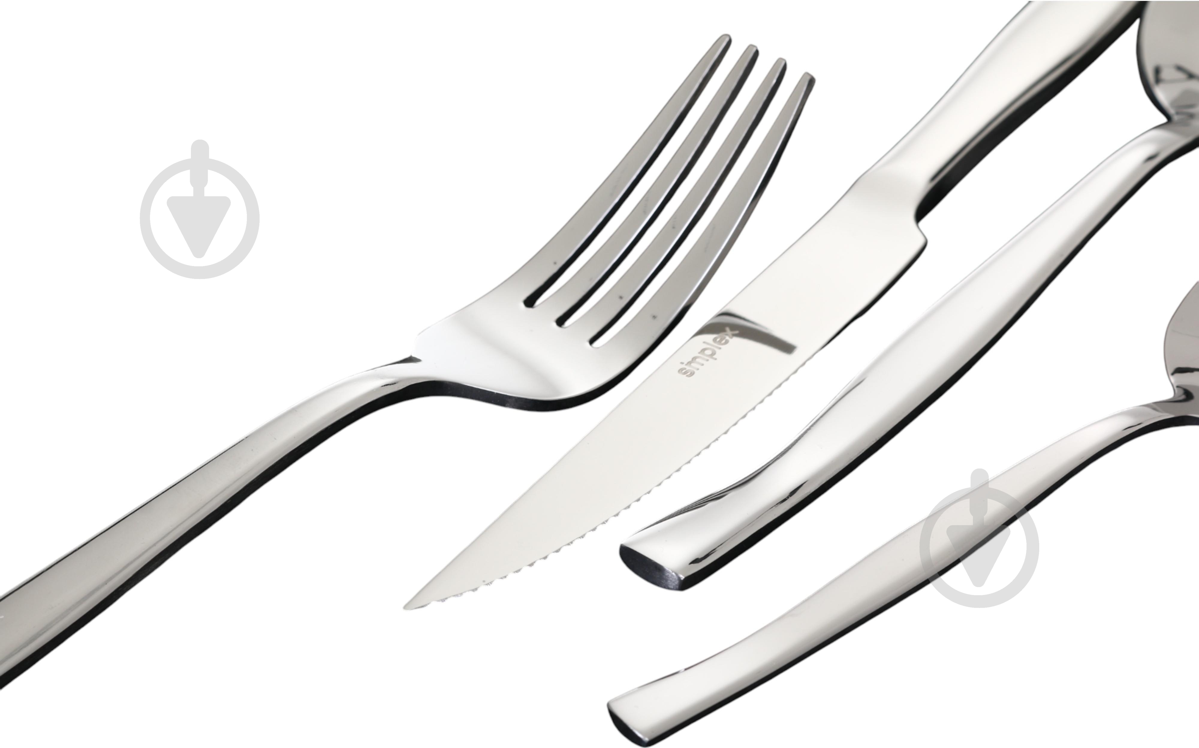 Набор столовых приборов Simplex Lili 24 предмета - фото 7