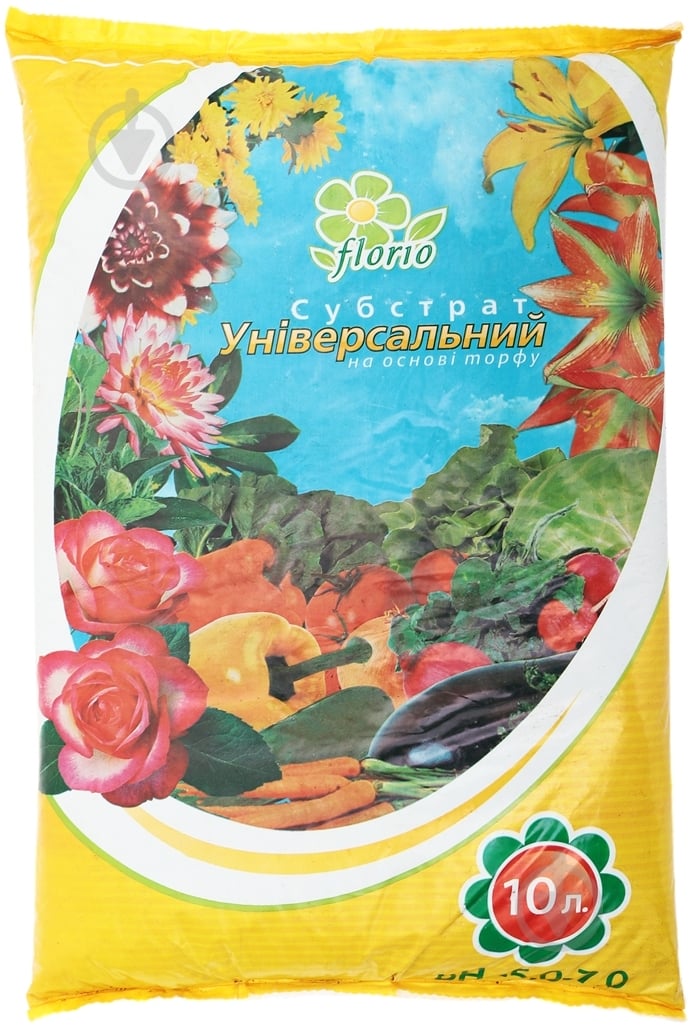 Субстрат  Универсальный на основе торфа 10 л - фото 1