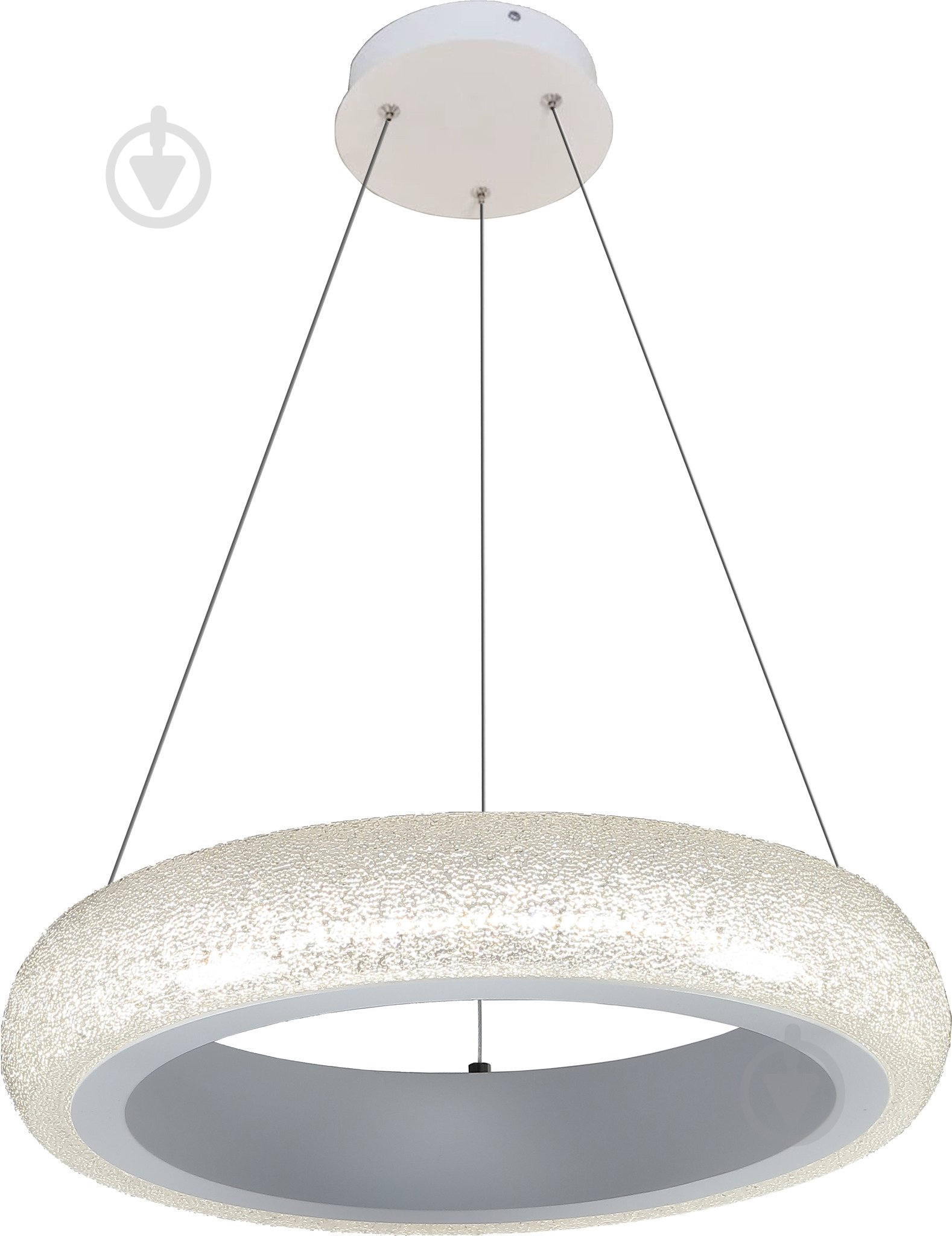 Люстра підвісна Altalusse LED 17 Вт білий INL-9407P-17 White - фото 1