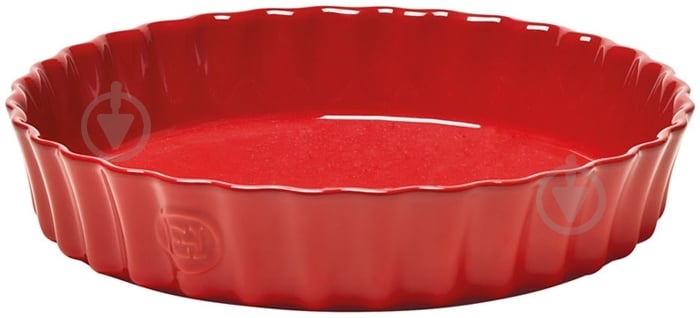 Форма для пирога Emile Henry Ovenware 28 см красная 346028 - фото 1