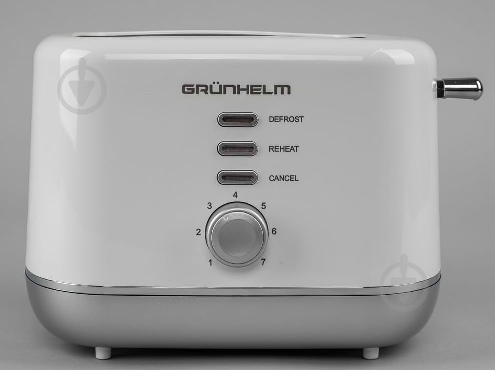 Тостер Grunhelm 750 Вт GTR014 белый - фото 5 Тостер Grunhelm 750 Вт GTR014 белый - фото 5
