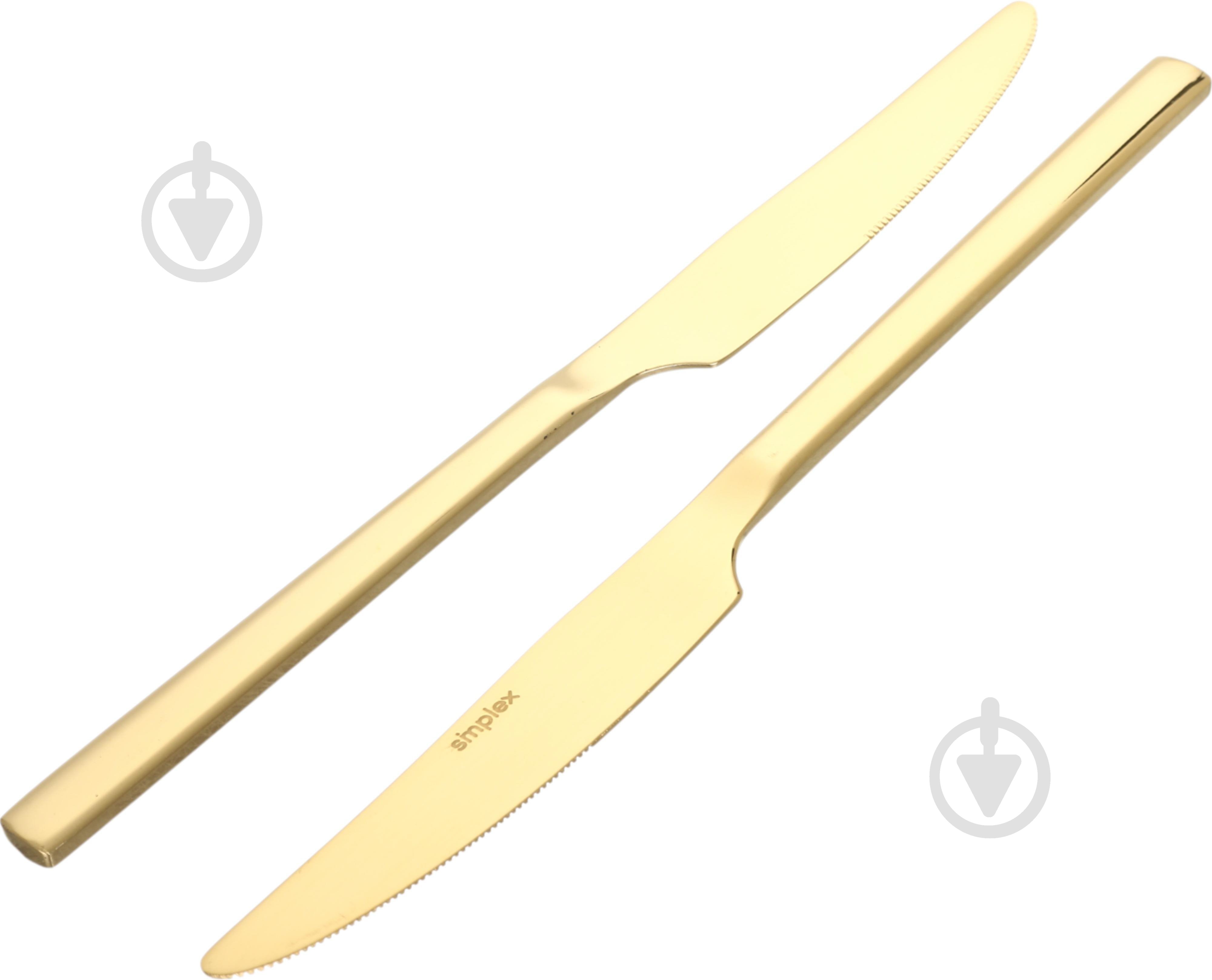 Набор ножей Simplex столовых Dublin Gold 2 шт - фото 3