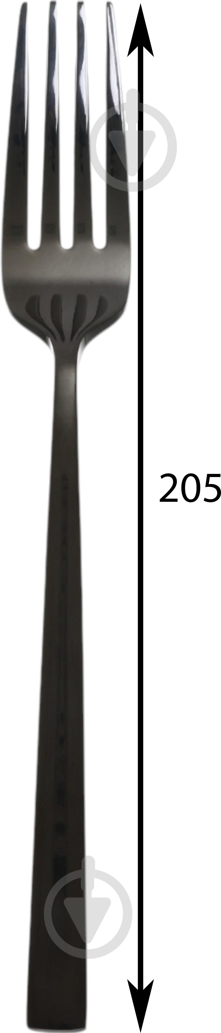Набор вилок Simplex столовых Dublin Black 2 шт - фото 2
