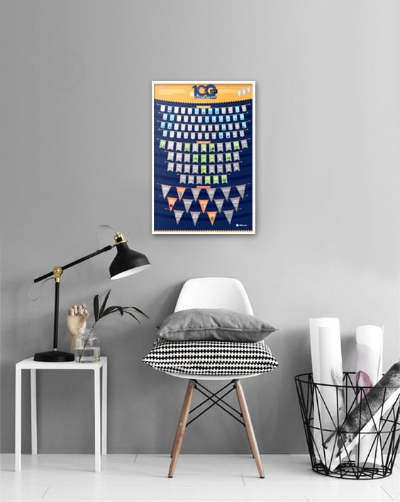 Скретч-постер 100 ДЕЛ - фото 8