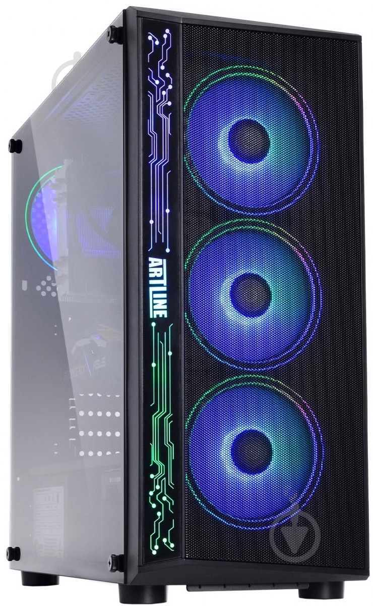 Системный блок Artline Gaming X75 (X75v52) black - фото 1 Системный блок Artline Gaming X75 (X75v52) black - фото 1