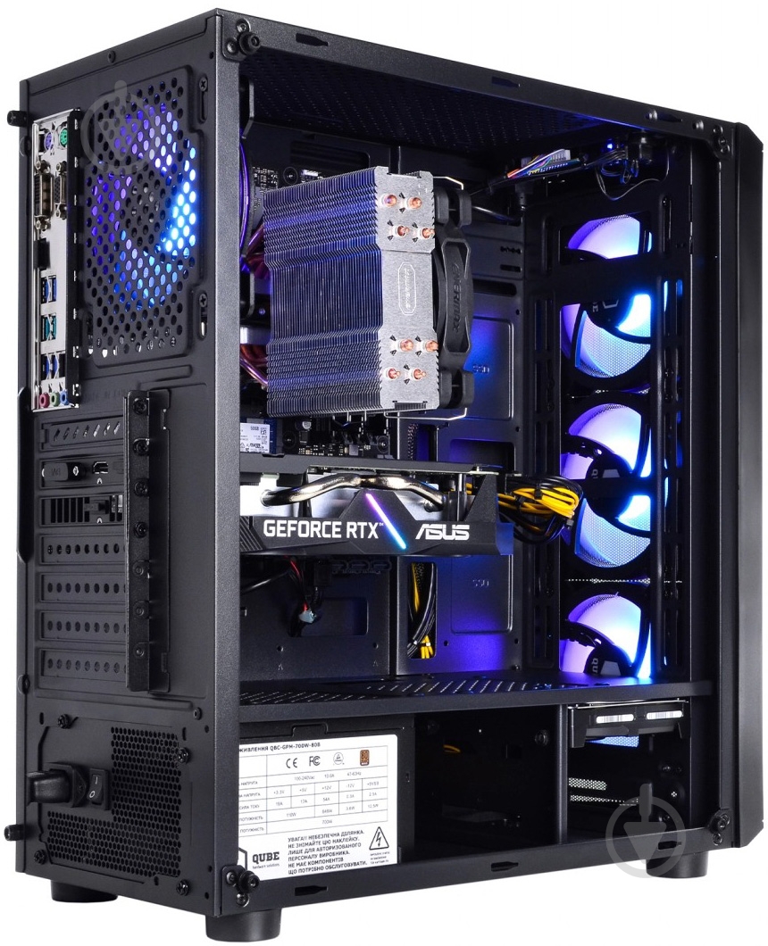 Системный блок Artline Gaming X75 (X75v52) black - фото 6 Системный блок Artline Gaming X75 (X75v52) black - фото 6