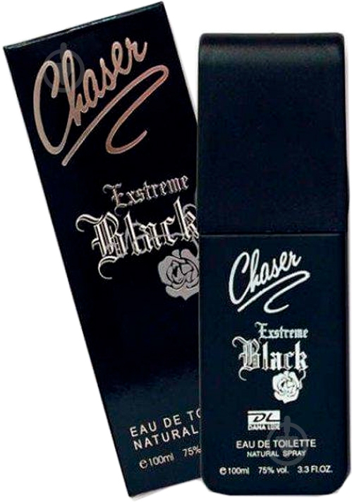 Туалетная вода CHASER EXSTREME BLACK 100 мл - фото 1