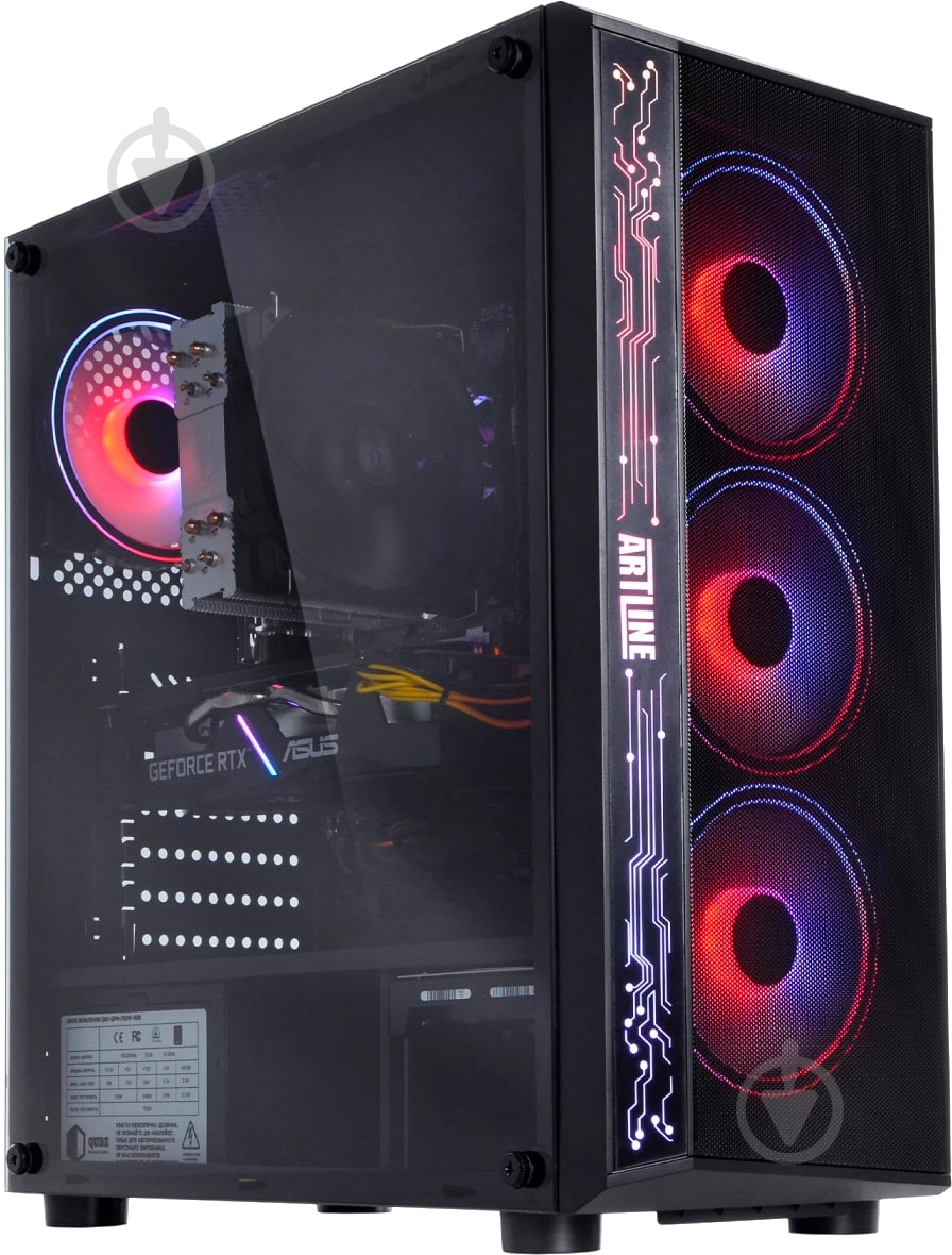 Системный блок Artline Gaming X75 (X75v53Win) black - фото 5 Системный блок Artline Gaming X75 (X75v53Win) black - фото 5