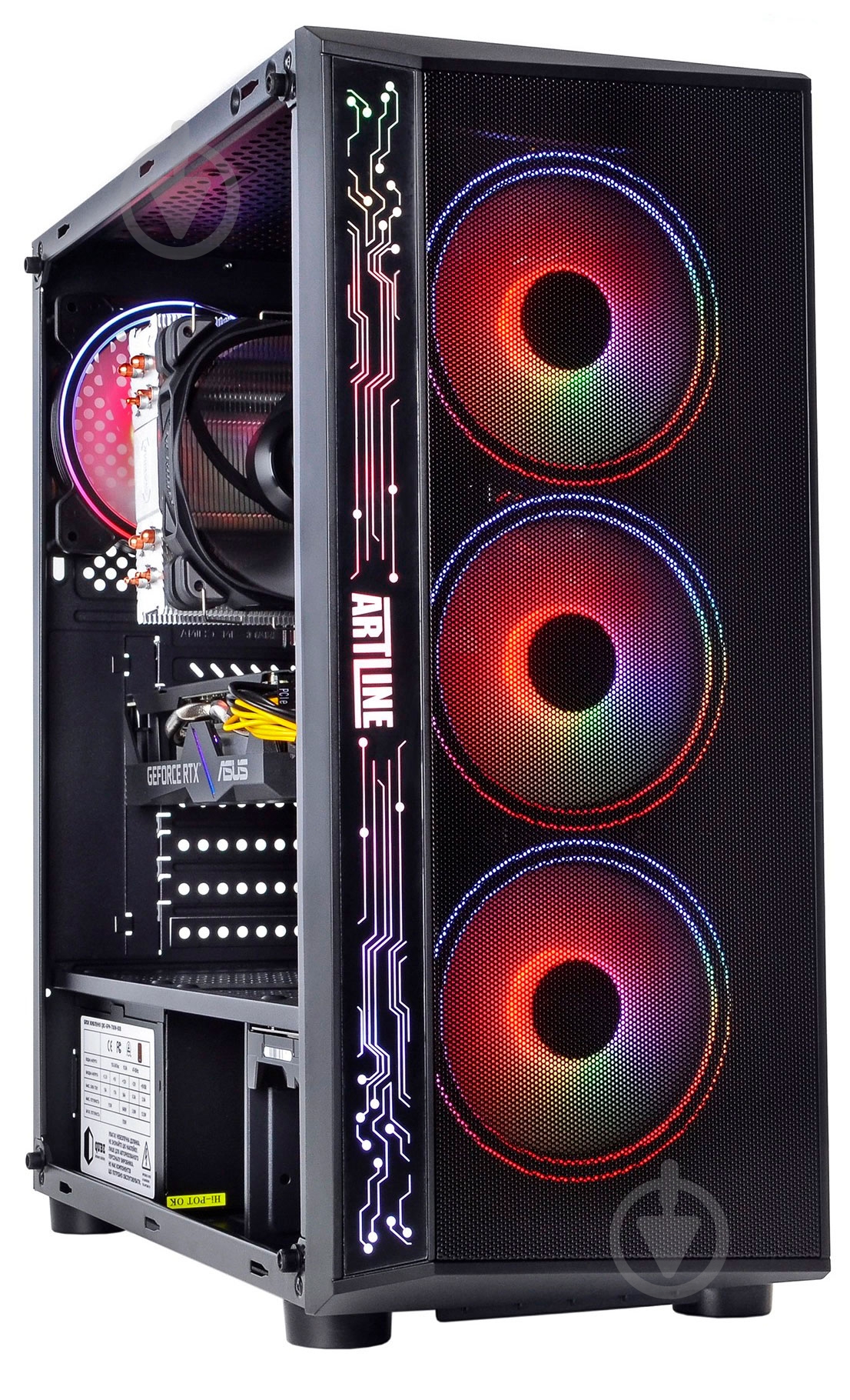 Компьютер Artline Gaming X75 (X75v55) black - фото 2 Компьютер Artline Gaming X75 (X75v55) black - фото 2