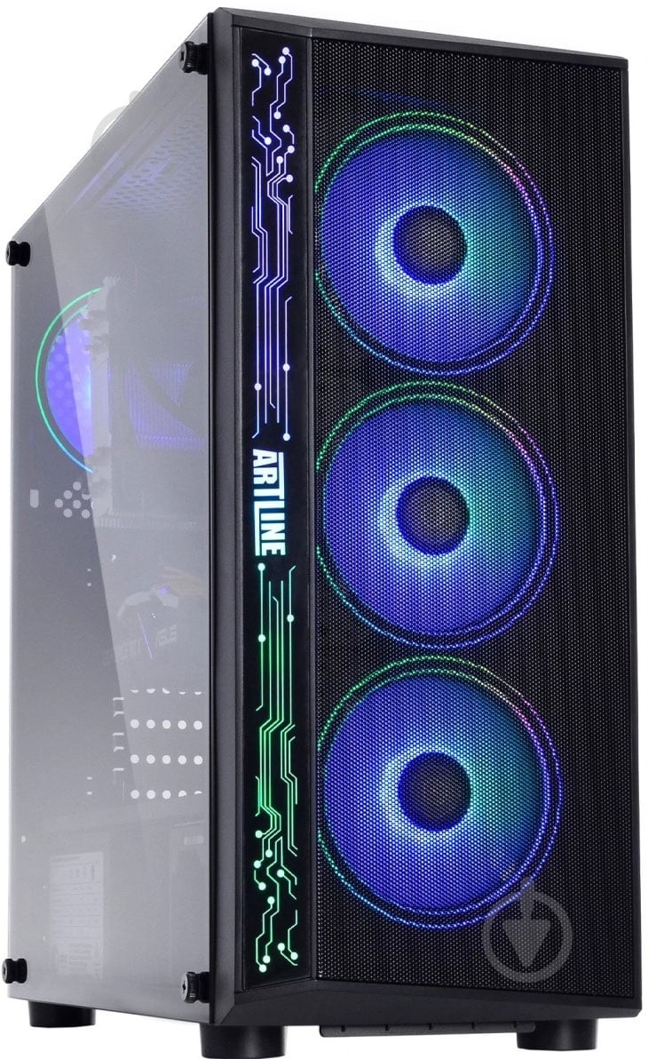 Компьютер Artline Gaming X75 (X75v55) black - фото 1 Компьютер Artline Gaming X75 (X75v55) black - фото 1