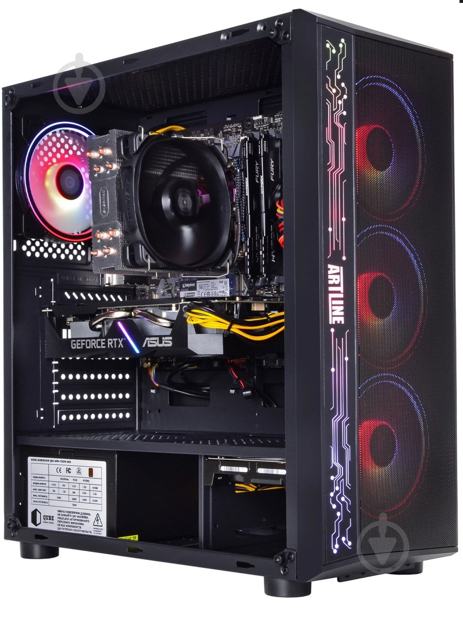 Компьютер Artline Gaming X75 (X75v55) black - фото 5 Компьютер Artline Gaming X75 (X75v55) black - фото 5
