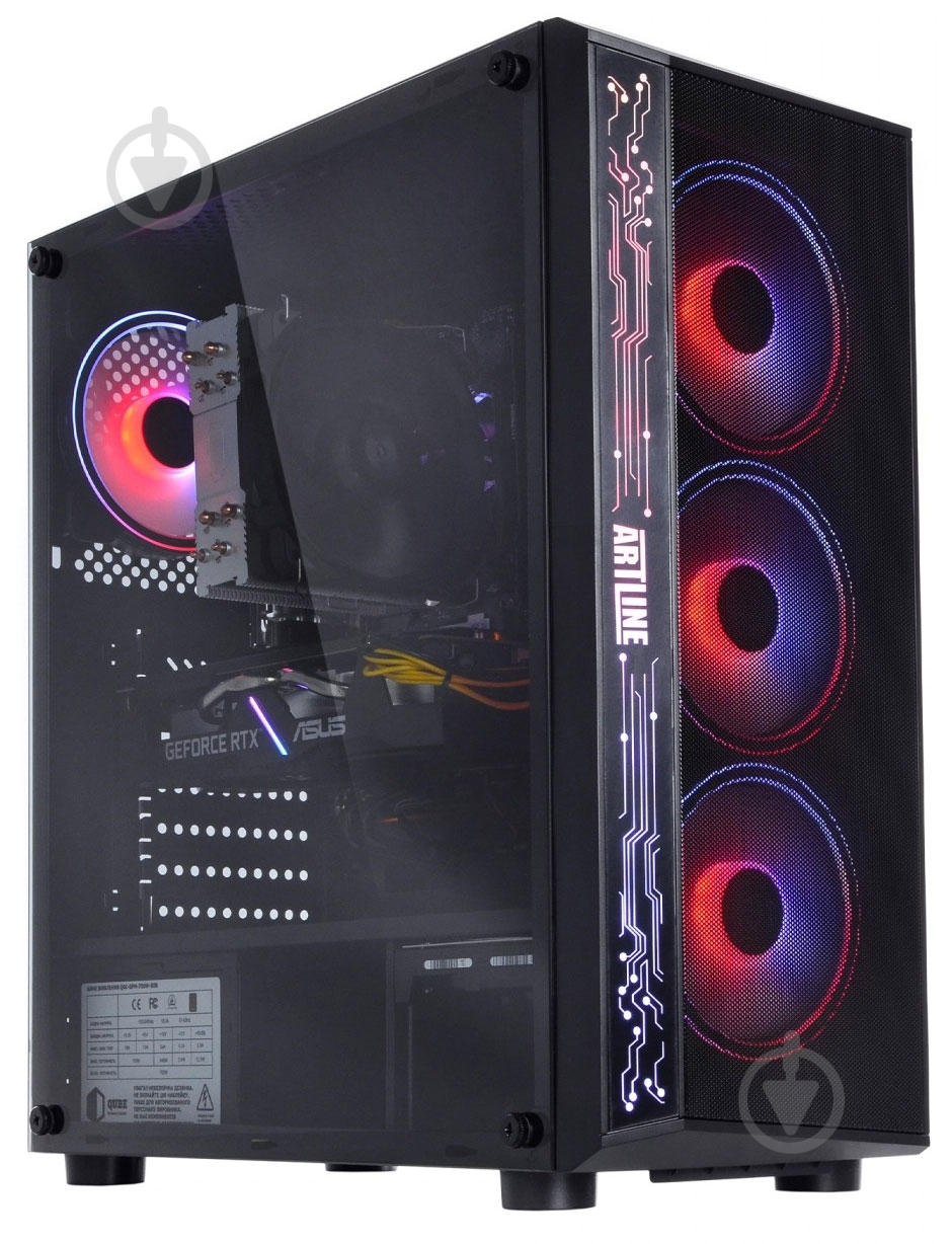 Компьютер Artline Gaming X75 (X75v55) black - фото 6 Компьютер Artline Gaming X75 (X75v55) black - фото 6
