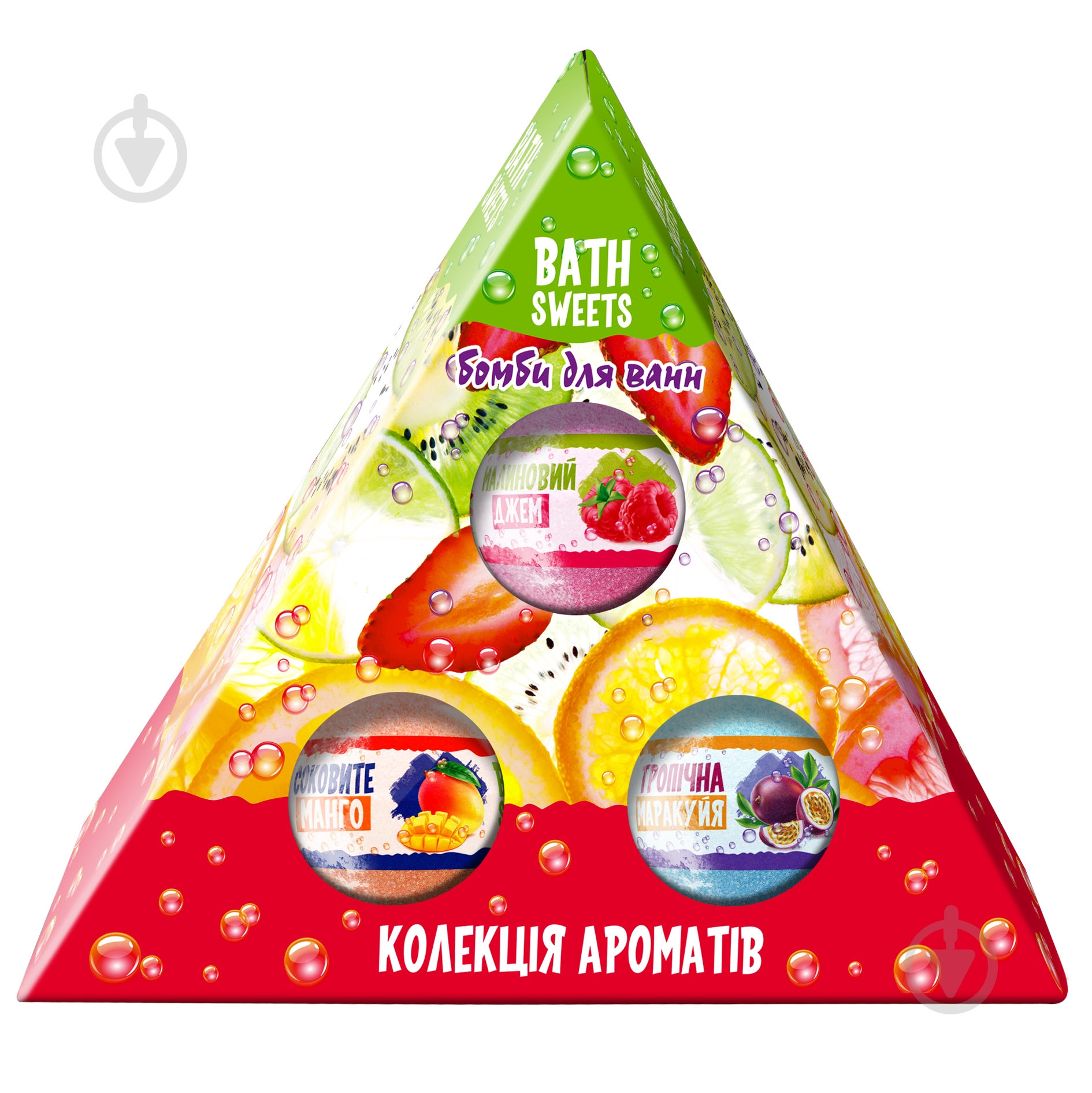 Бомбочка для ванны коллекция ароматов - фото 1