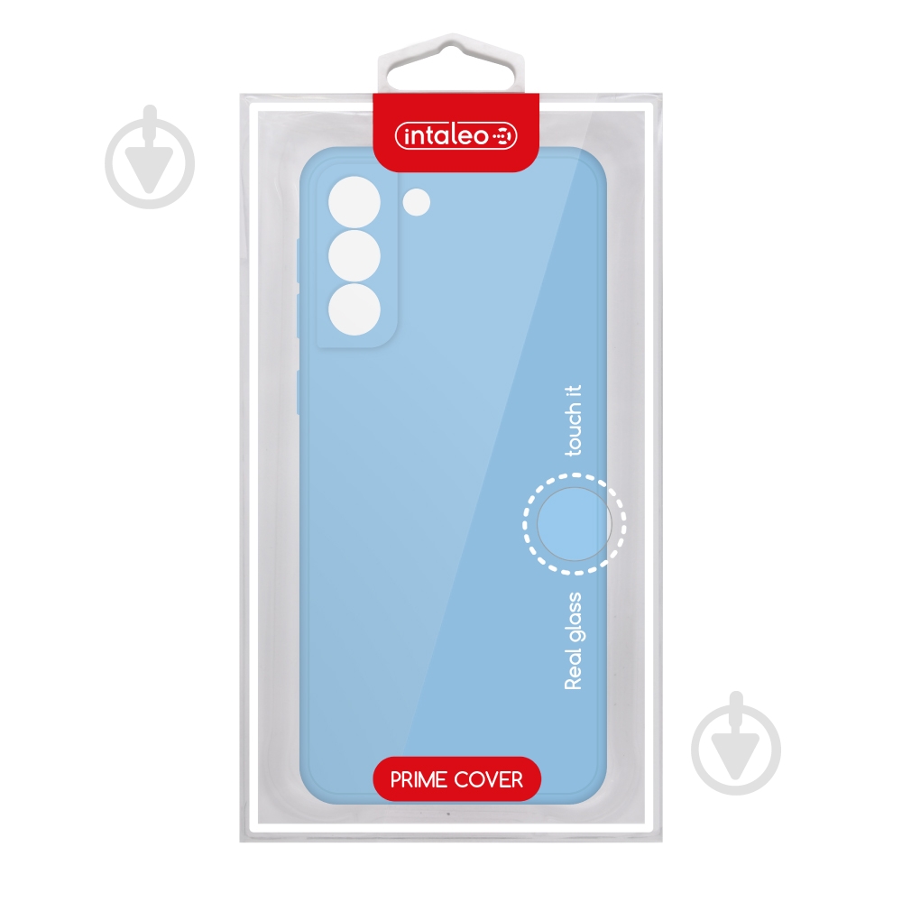 Чехол Intaleo SoftShell для Samsung Galaxy S21 Plus голубой - фото 2
