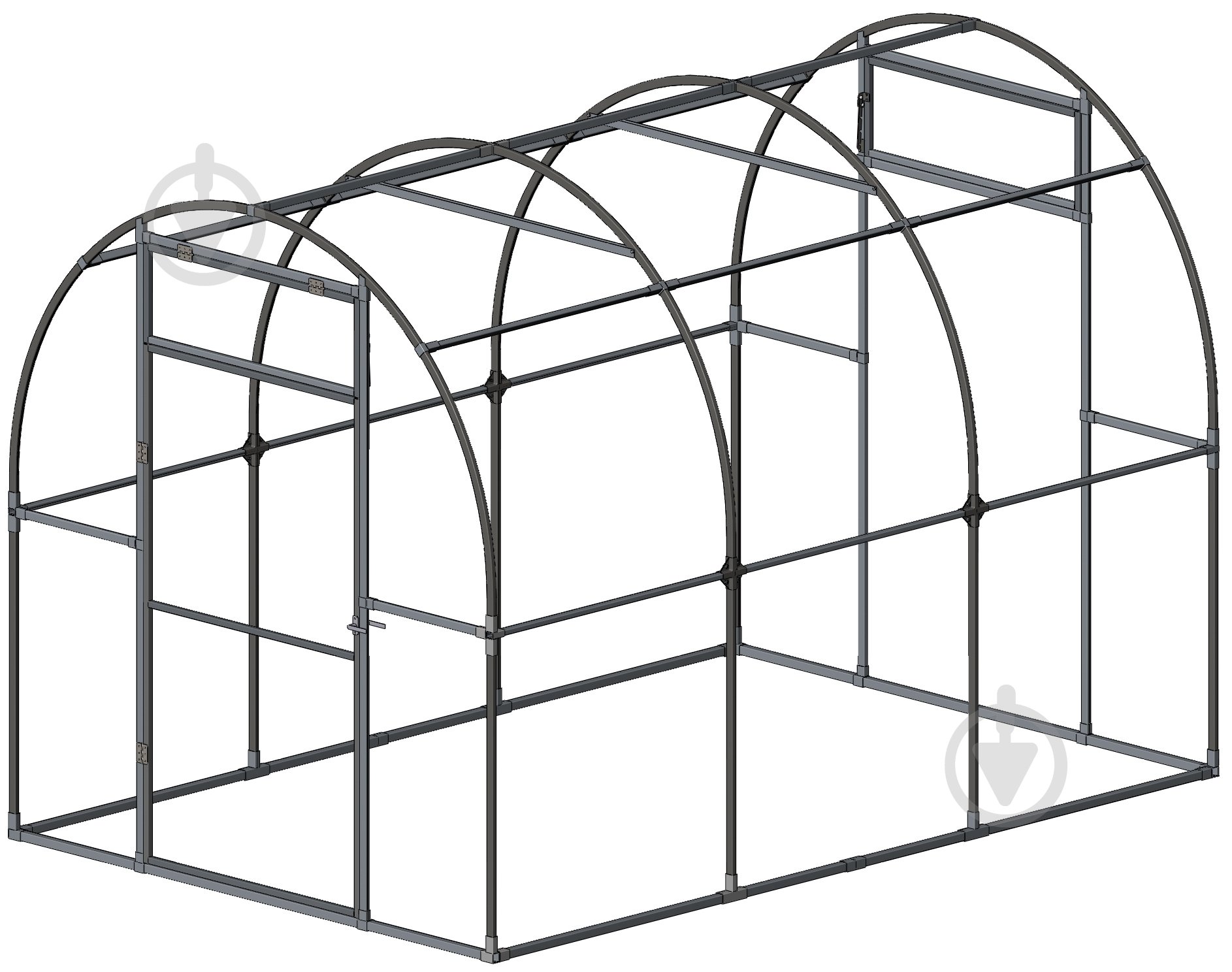 Каркас теплиці оцинкований - фото 1 Каркас теплиці оцинкований - фото 1