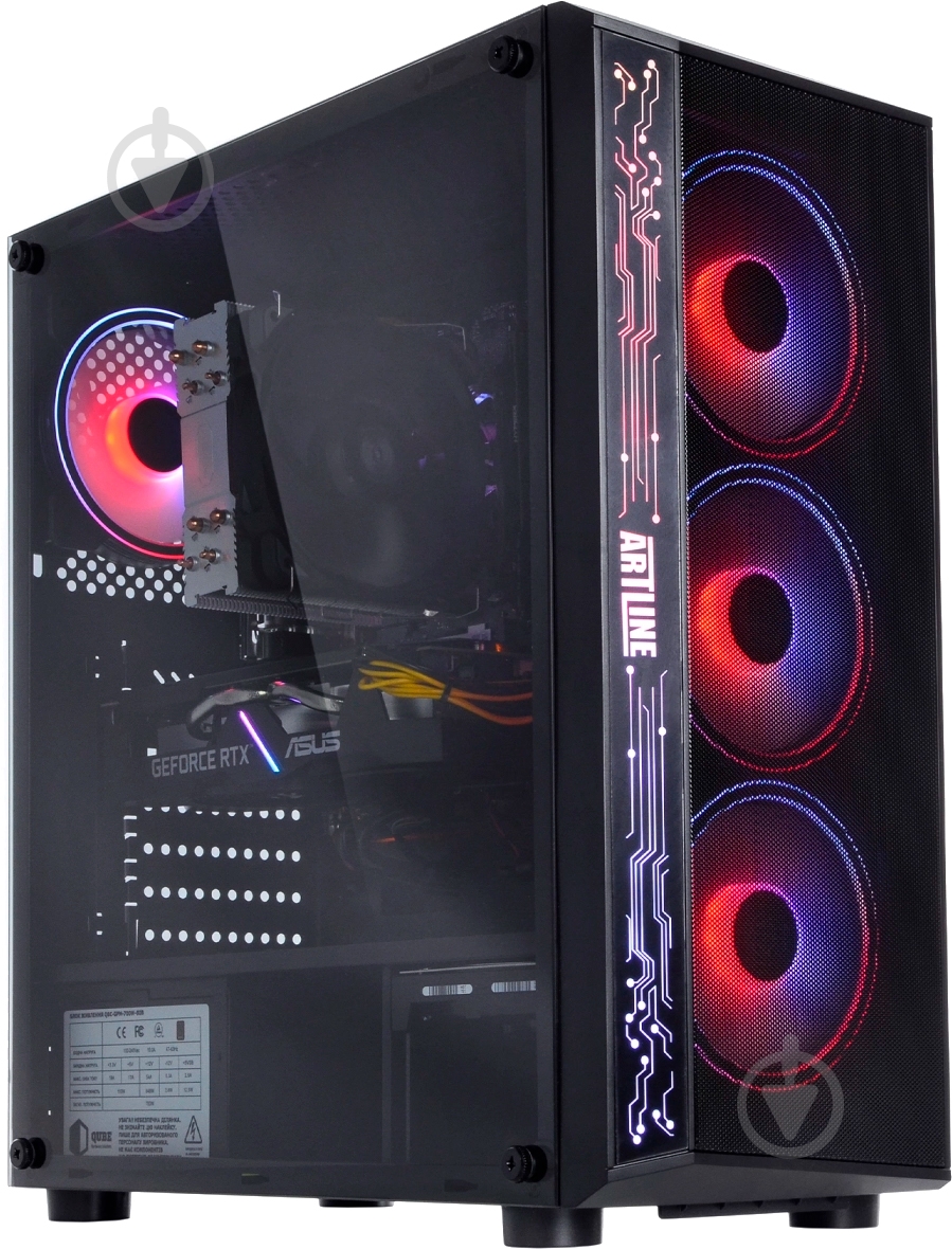 Системный блок Artline Gaming X75 (X75v57Win) black - фото 2