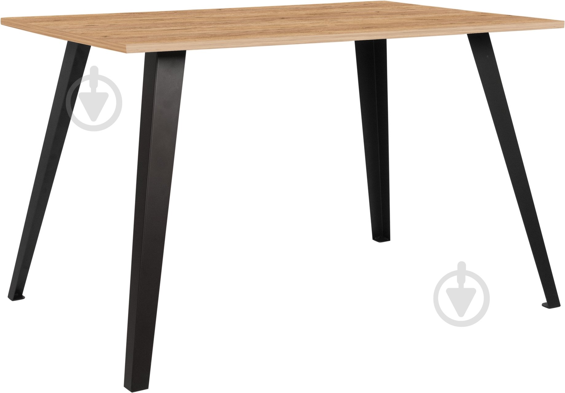 Стіл обідній Nowy Styl ANGLE BLACK (18) 1200x800 (CH) дуб золотий - фото 1