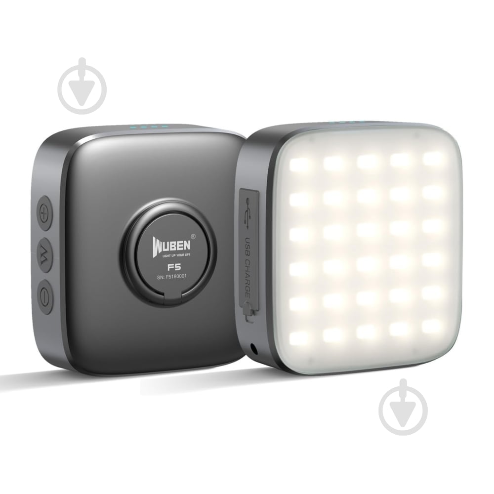 Ліхтар для кемпінгу Wuben F5, чорний, + павербанк, 500 Lm black F5 - фото 1 Ліхтар для кемпінгу Wuben F5, чорний, + павербанк, 500 Lm black F5 - фото 1