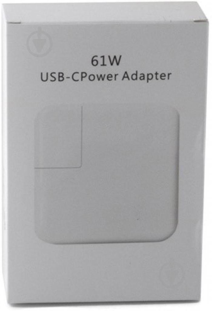 Блок питания для ноутбуков Apple 61W USB-C (PSA3861) - фото 2 Блок питания для ноутбуков Apple 61W USB-C (PSA3861) - фото 2