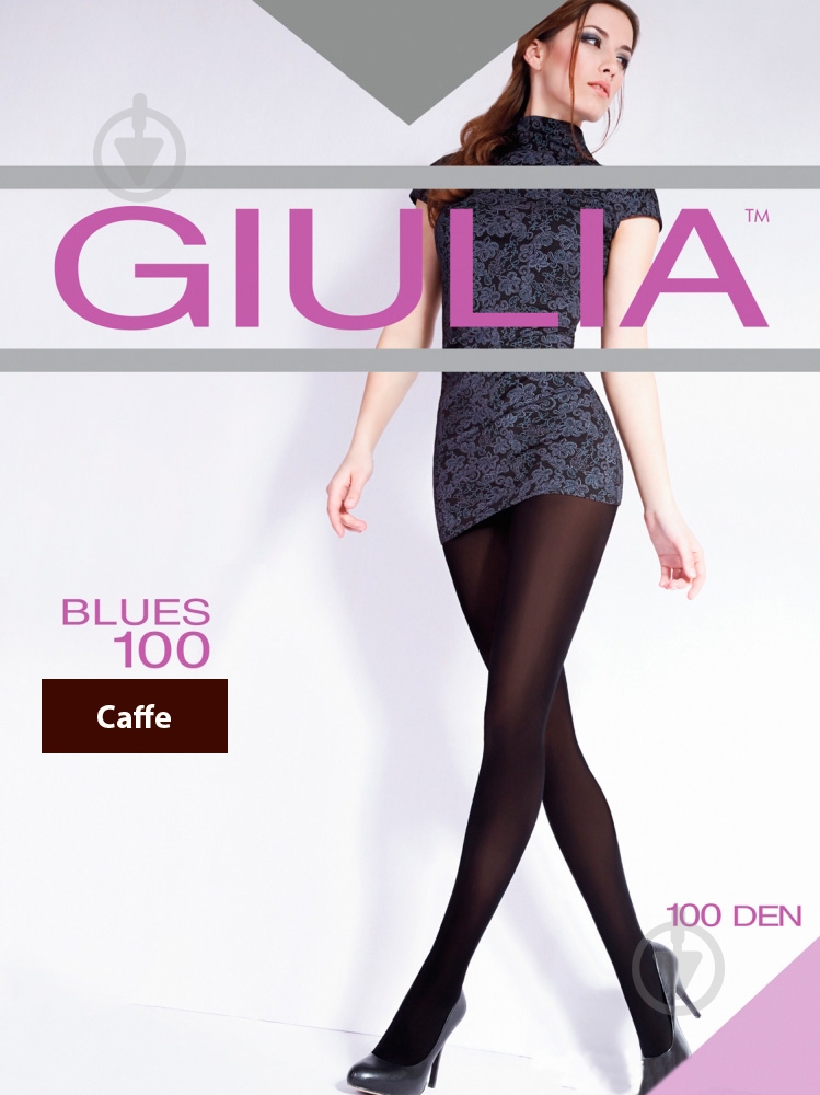 Колготки Giulia Blues caffe 4 коричневый - фото 1