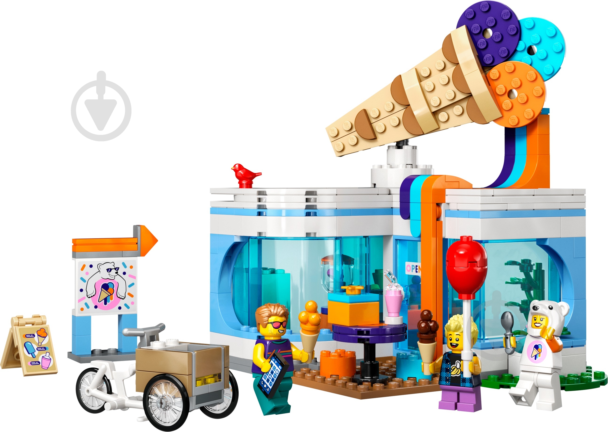 Конструктор LEGO City Магазин мороженого 60363 - фото 3