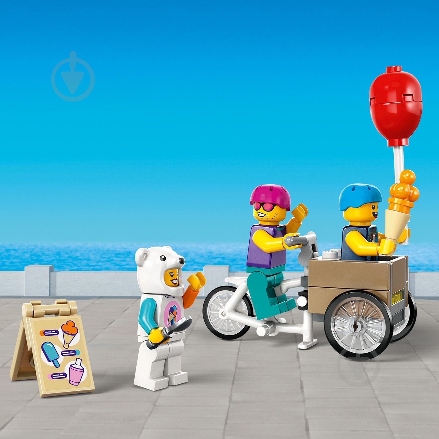 Конструктор LEGO City Магазин мороженого 60363 - фото 8