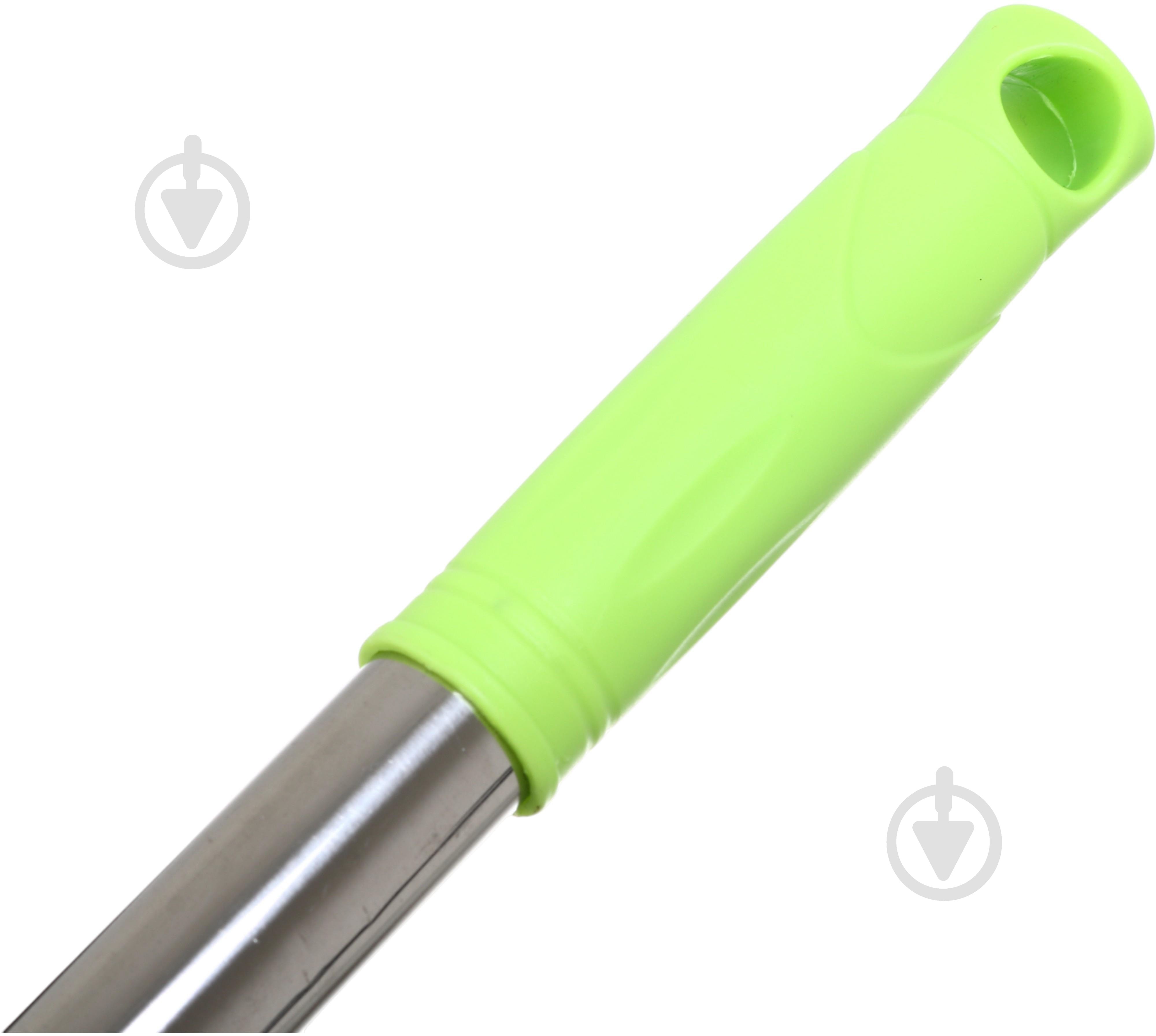 Комплект швабра и ведро с механическим отжимом для пола OBERY Solo Twist 16 см черный - фото 11