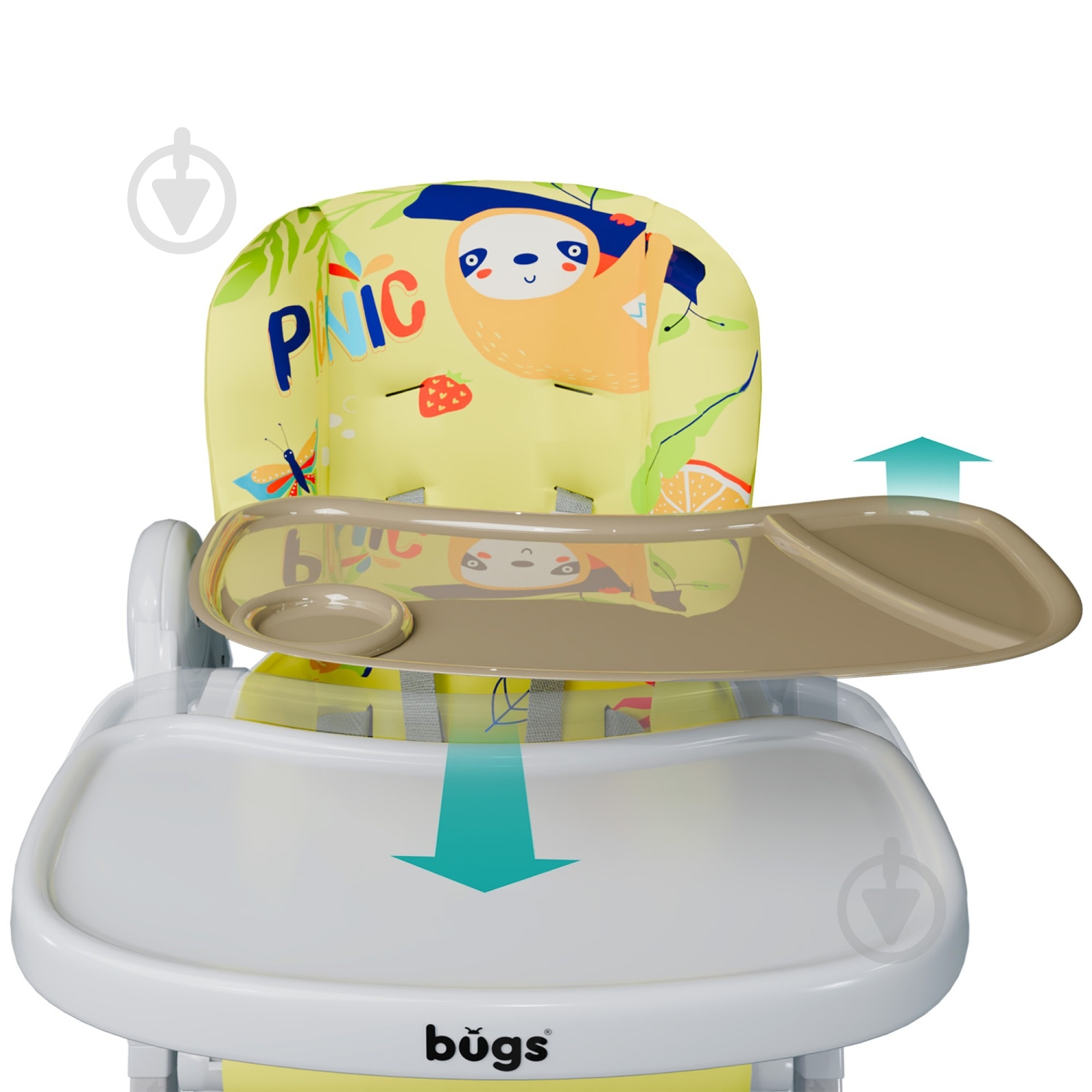 Стульчик для кормления Bugs Mango Sunny Picnic - фото 12