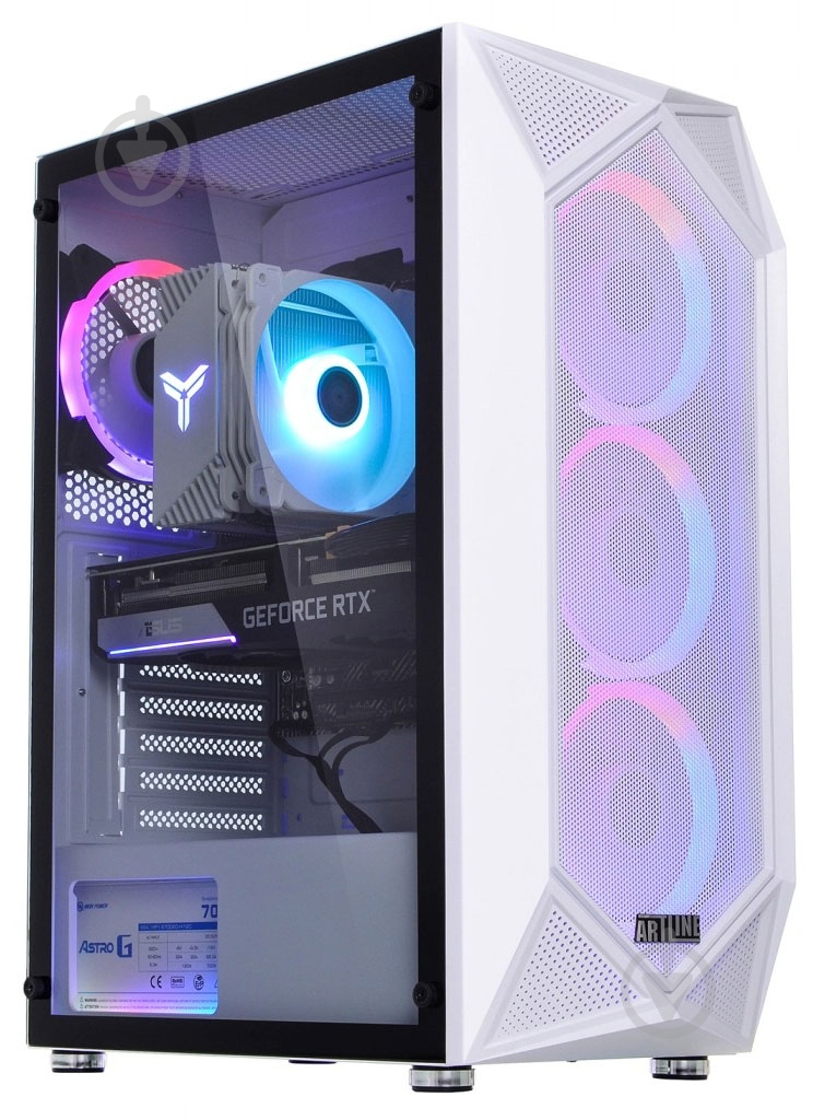 Компьютер Artline Gaming X75 (X75Whitev52) white - фото 3