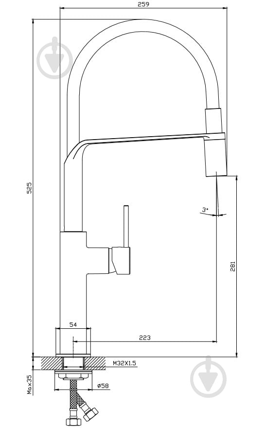 Смеситель для кухни Koller Pool Neon Special NNS0500 - фото 2 Смеситель для кухни Koller Pool Neon Special NNS0500 - фото 2