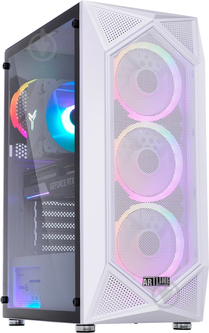 Системный блок Artline Gaming X75 (X75Whitev53) white - фото 7 Системный блок Artline Gaming X75 (X75Whitev53) white - фото 7