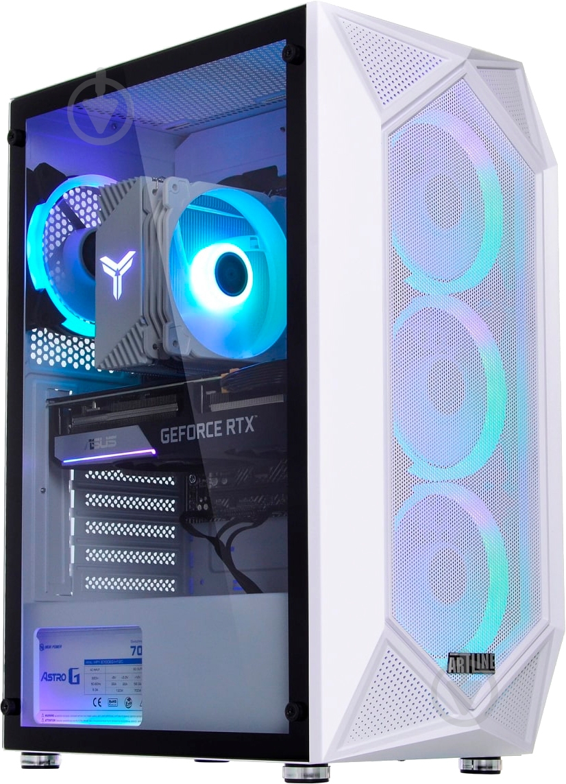 Системный блок Artline Gaming X75 (X75Whitev53) white - фото 6 Системный блок Artline Gaming X75 (X75Whitev53) white - фото 6