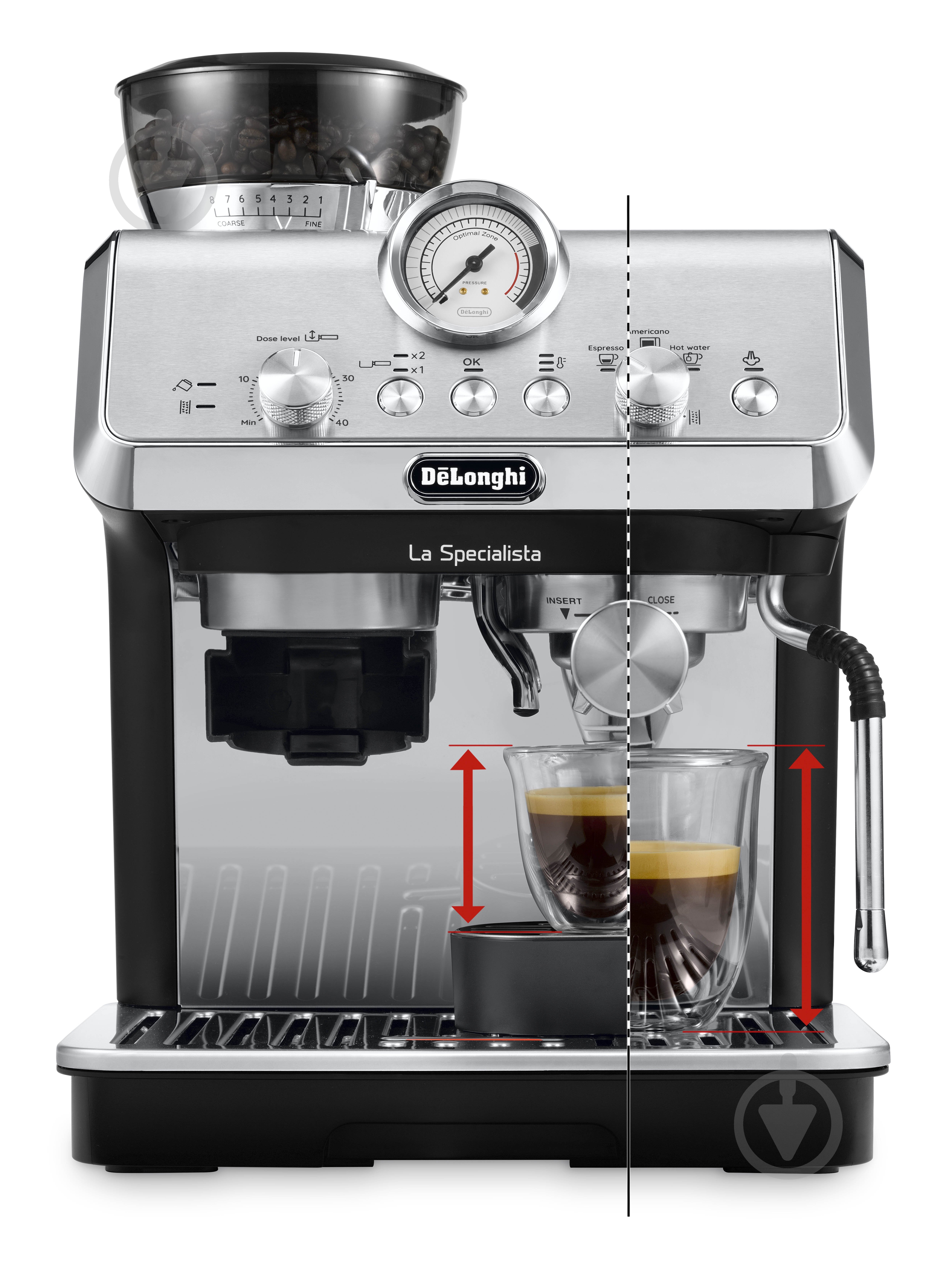 Кавоварка ріжкова Delonghi EC9155.MB La Specialista Arte — фото 9