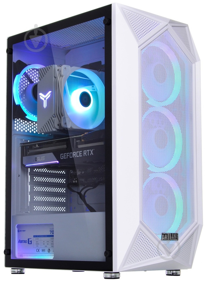 Системный блок Artline Gaming X75WHITE (X75Whitev53Win) white - фото 12 Системный блок Artline Gaming X75WHITE (X75Whitev53Win) white - фото 12