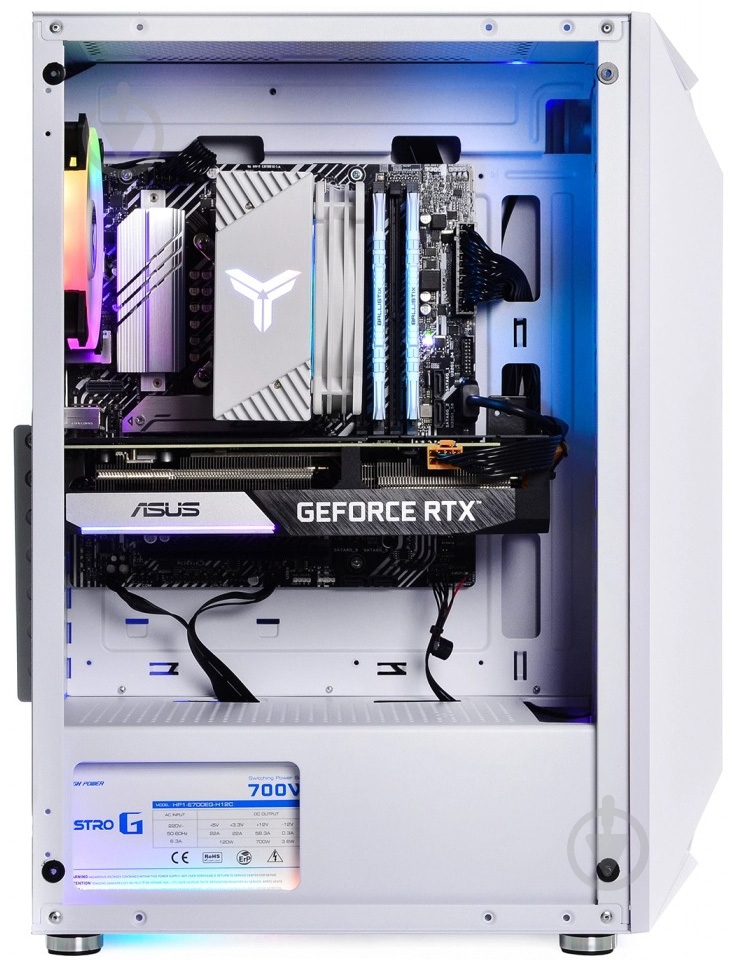 Системный блок Artline Gaming X75WHITE (X75Whitev53Win) white - фото 11 Системный блок Artline Gaming X75WHITE (X75Whitev53Win) white - фото 11