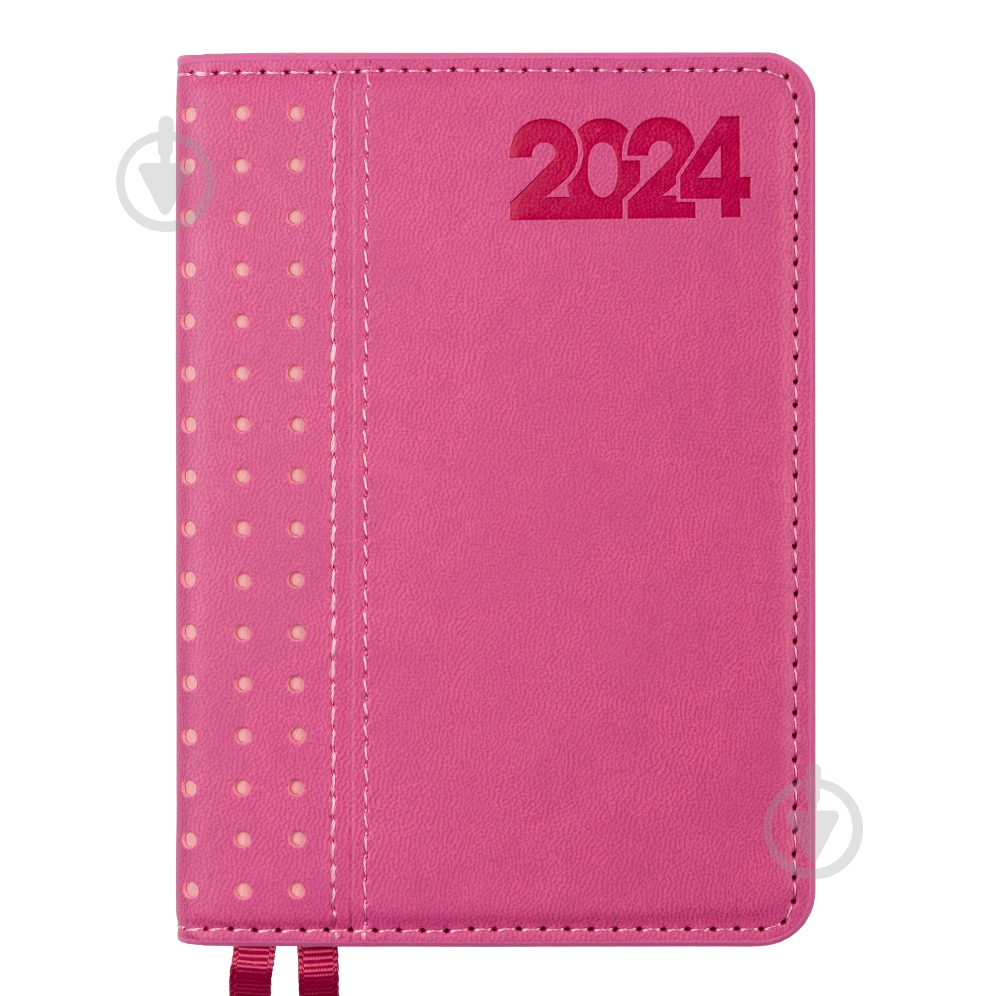 Щоденник датований сливовий 352 стор. Leo Planner Destiny A6 2024 - фото 1