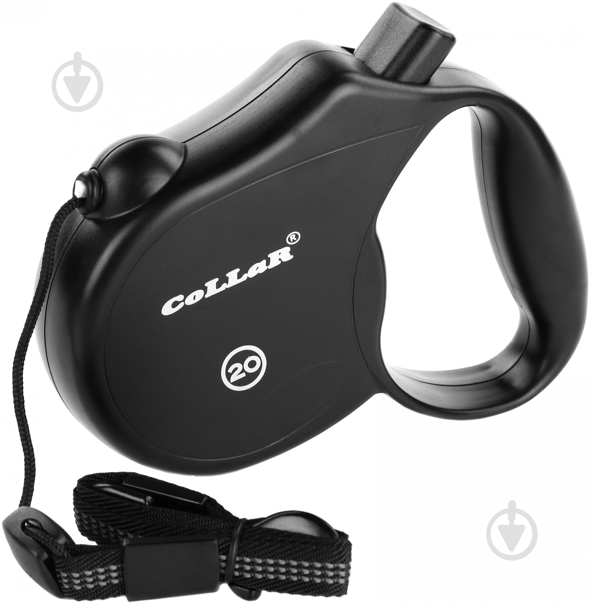 Поводок-рулетка Collar Control до 20 кг 5 м черничный 81111 - фото 1