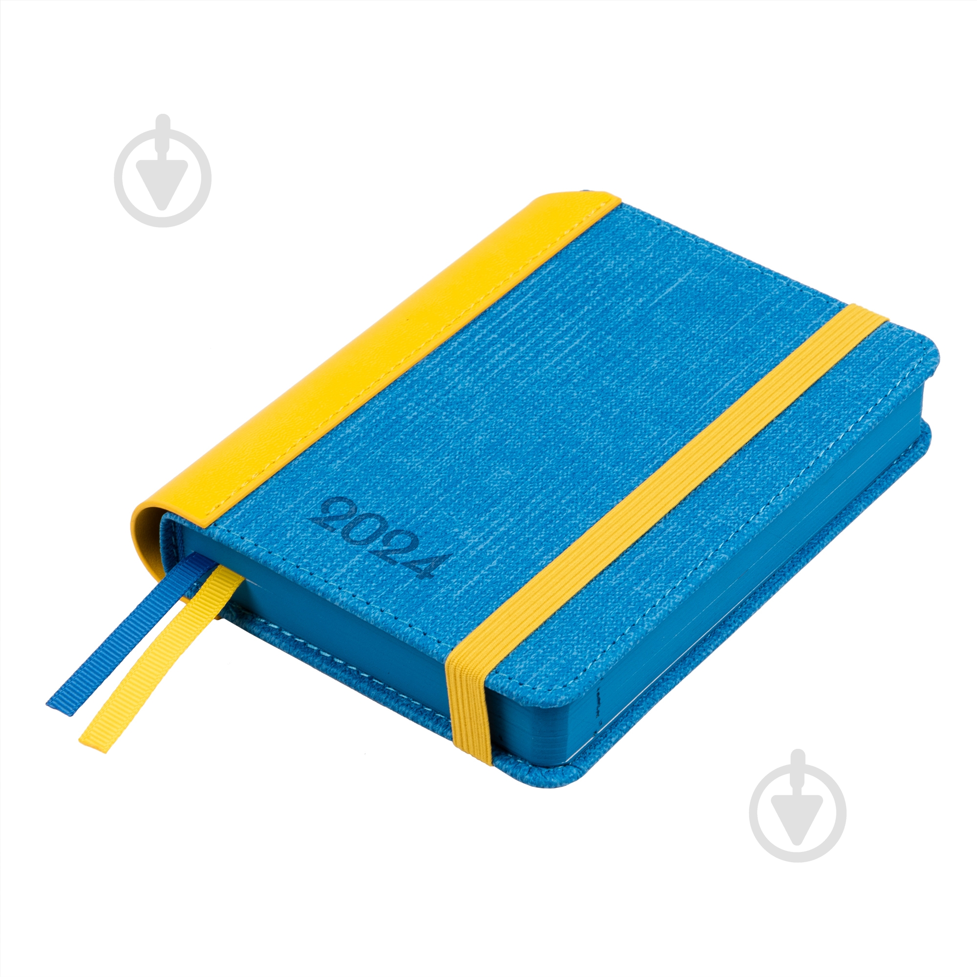 Щоденник датований Patriot I жовто-синій 352 стор. Leo Planner Unique A6 2024 - фото 2