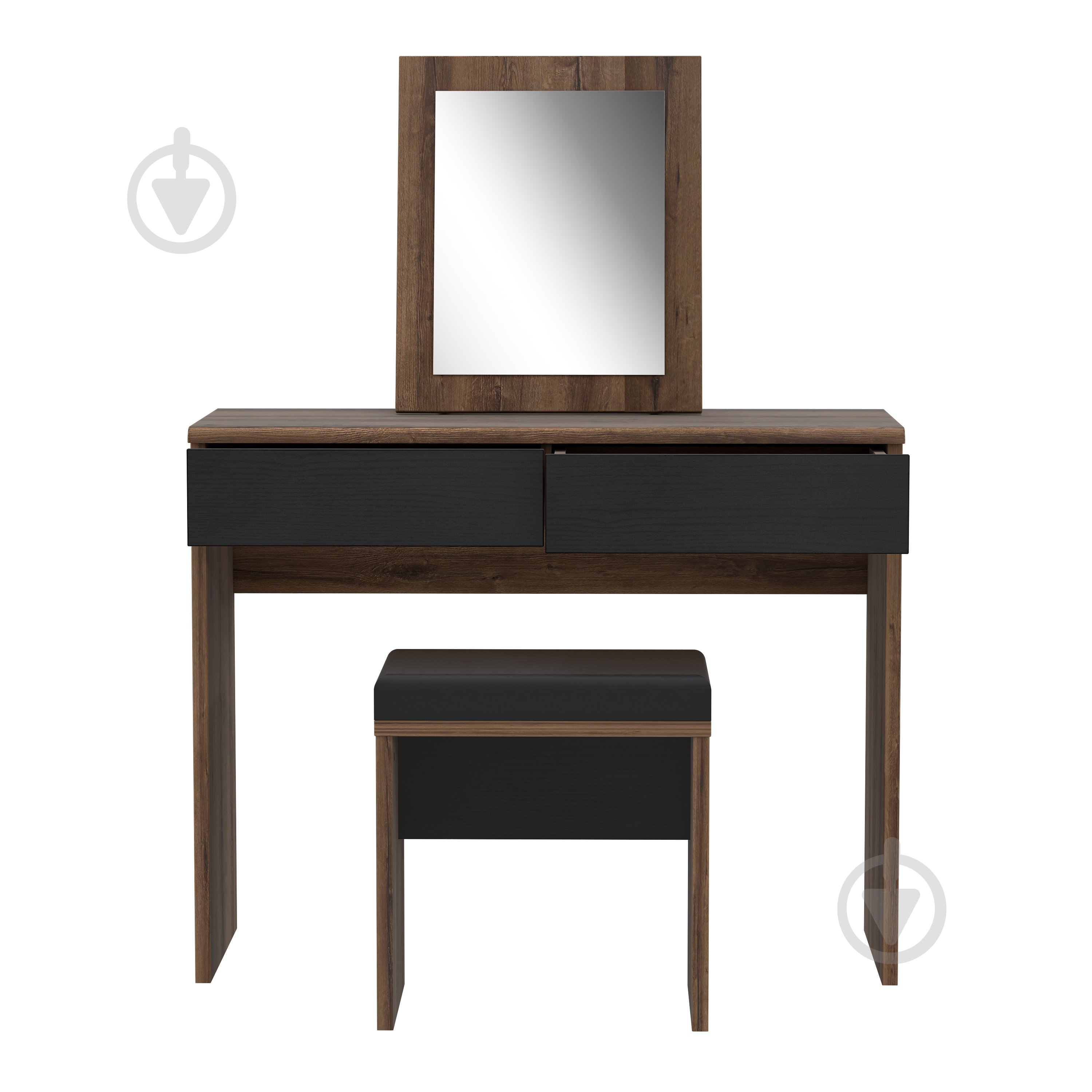 Столик туалетний Bellevue 1003х1325х413 мм дуб болотний / дуб болотний - фото 4 Столик туалетний Bellevue 1003х1325х413 мм дуб болотний / дуб болотний - фото 4